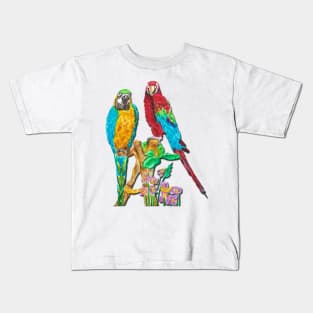 Parrots Kids T-Shirt